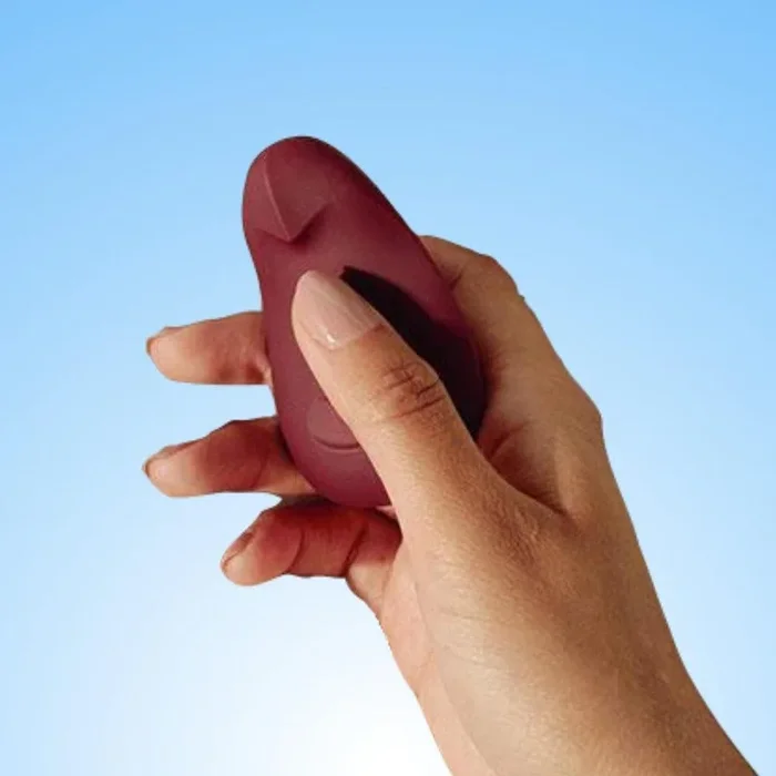 Dame Pom Flexible Palm Sized Vibrator – Plum