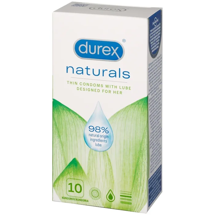 Durex Naturals Thin Condoms 10 Pack