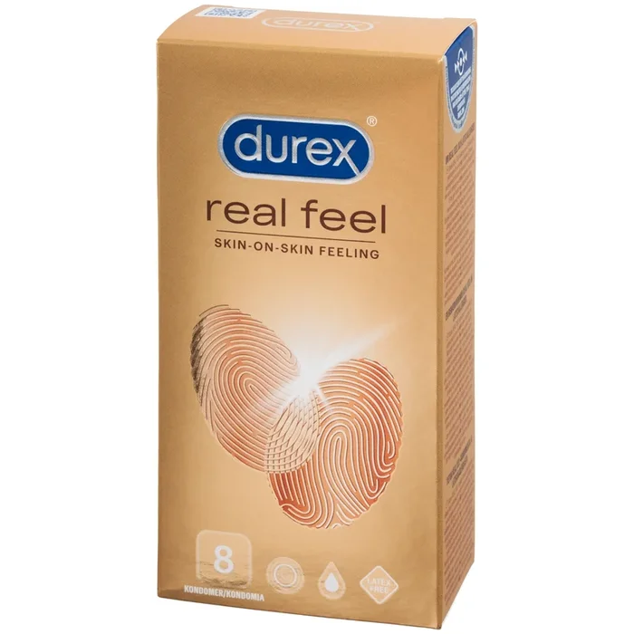 Durex RealFeel Latex-Free Thin Condoms 8 Pack