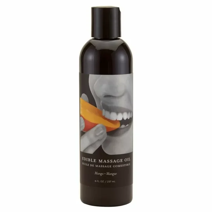 Earthly body Mango Edible Massage Oil – 8oz / 237ml