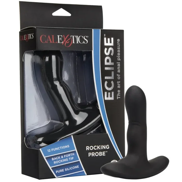 Eclipse Rocking Probe Rechargeable Silicone Anal Vibrator