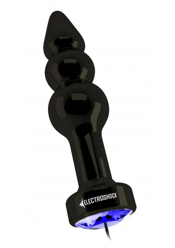 Electroshock Ribbed Butt Plug