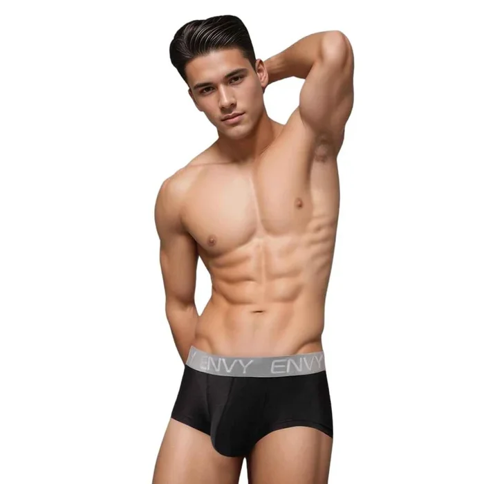 Envy Sexy Slinky Trunk-Black-S/M