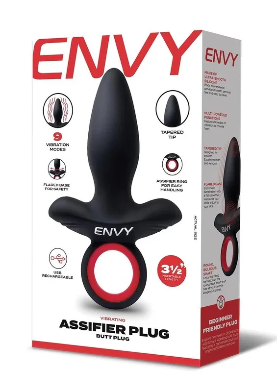 Envy Vibrating Assifier Butt Plug