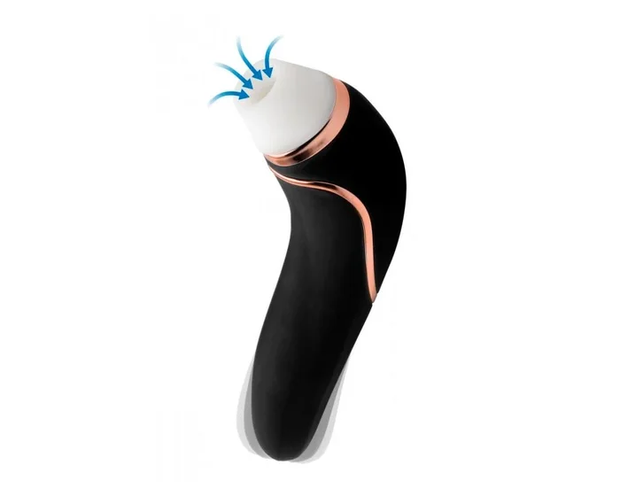 Estimulador de clítoris y vibrador Shegasm