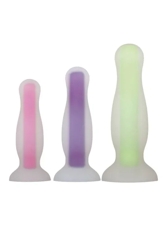 Evolved – Luminous Butt Plug – Assorted Sizes