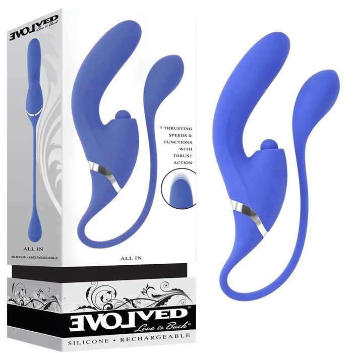 Evolved ALL IN – USB Recahrgeable Triple Stimulating Vibrator
