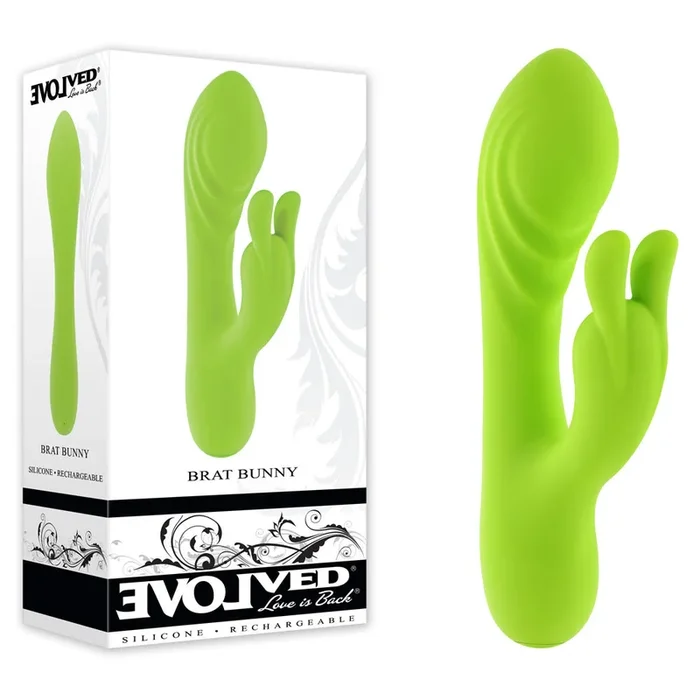 Evolved BRAT BUNNY – 16.2 cm USB Rechargeable Rabbit Vibrator