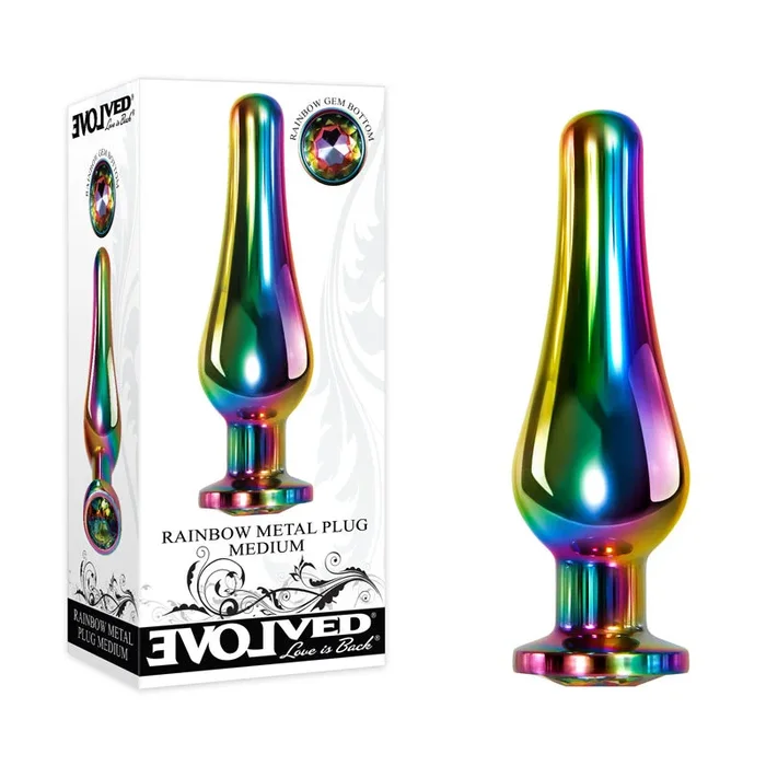 Evolved Rainbow Metal Plug – Medium