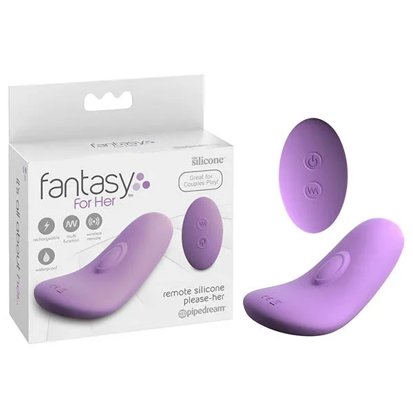 Fantasy For Her Remote Silicone Please-Her – USB Rechargeable Stimulator with Wireless Remote