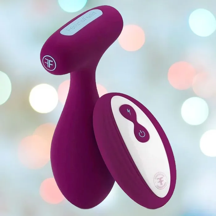 Femme Funn PLUA Vibrating Remote Control Butt Plug – Fuchsia