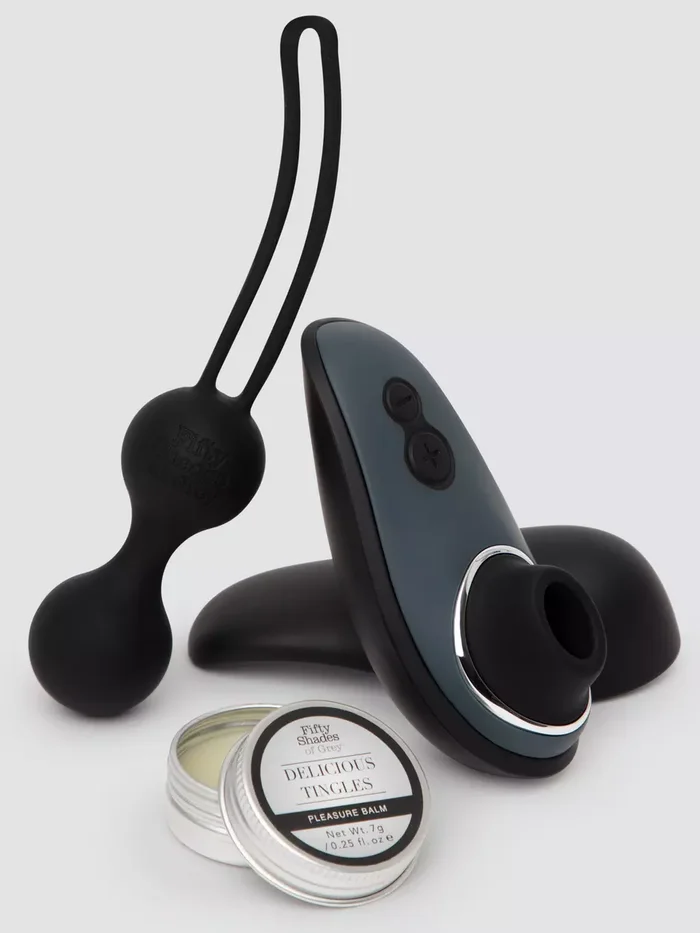Fifty Shades of Grey x Womanizer Desire Blooms Sex Kit