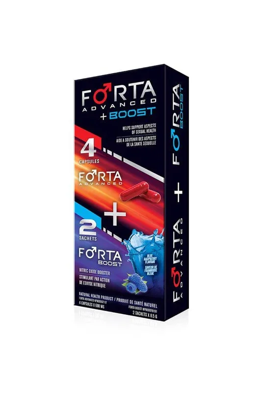 Forta – Forta Advanced + Boost – Male Supplement – 2 pack