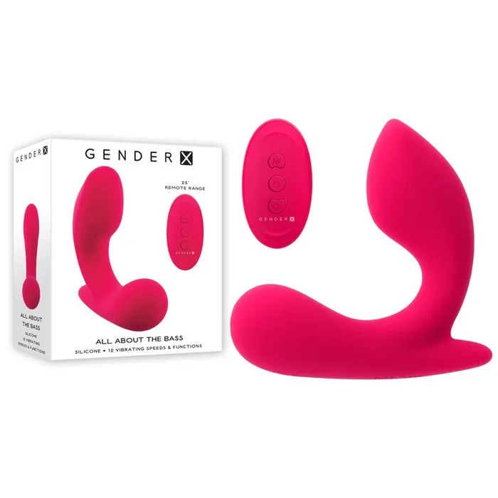 Gender X ALL ABOUT THE BASS – USB Rechargeable Wearable Vibrator with Wireless Remote