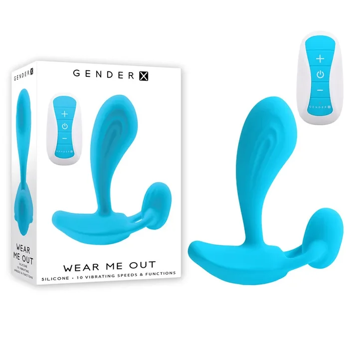 Gender X WEAR ME OUT – 11.1 cm USB Rechargeable Wearable Vibrator with Wireless Remote