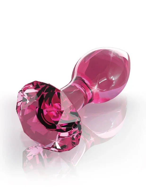 Glass butt plug – Icicles – No.79
