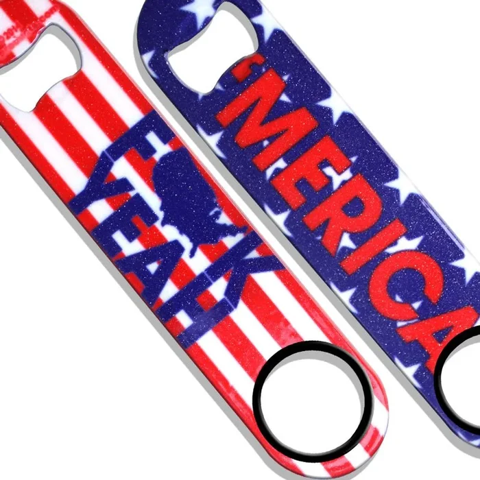 Glitter ‘Merica F*#K Yeah Kolorcoat™ Speed Bottle Opener