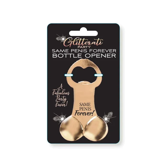 Glitterati Same Penis Forever Bottle Opener – Novelty Bottle Opener