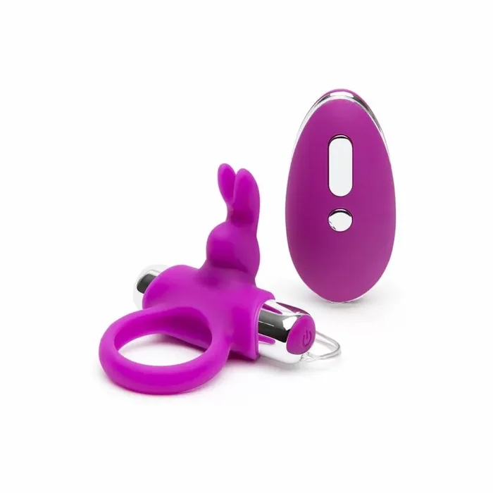 Happy Rabbit Remote Control Cock Ring – Purple