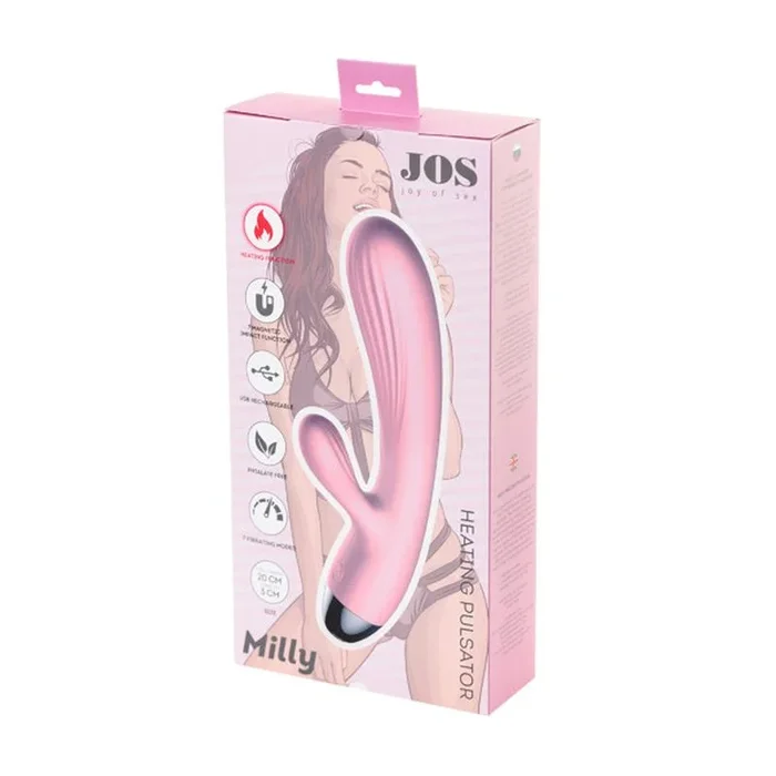 Heating Vibrator – Milly – Pink