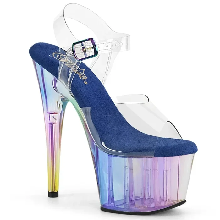 Holographic Sandal 7″ heel – PLEASER