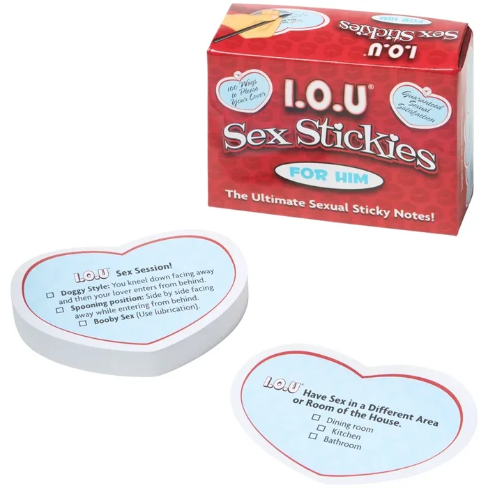 I.O.U Sex Stickies for Him