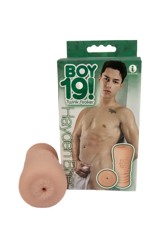 Icon Brands – BOY 19 Teen Twink – Hayden Brier – Custom Anal Masturbator