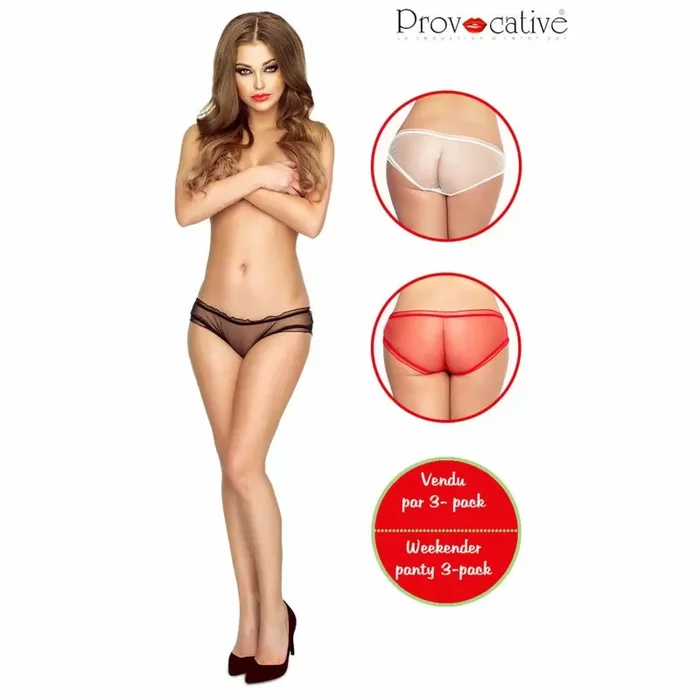 Invitation au Plaisir Shorty 3 Pack