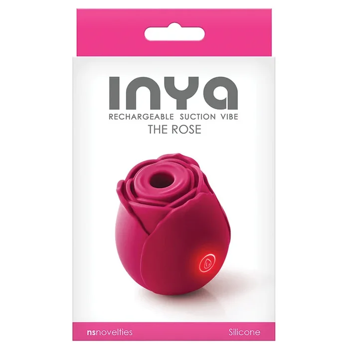 INYA The Rose Rechargeable Suction Vibe – Red