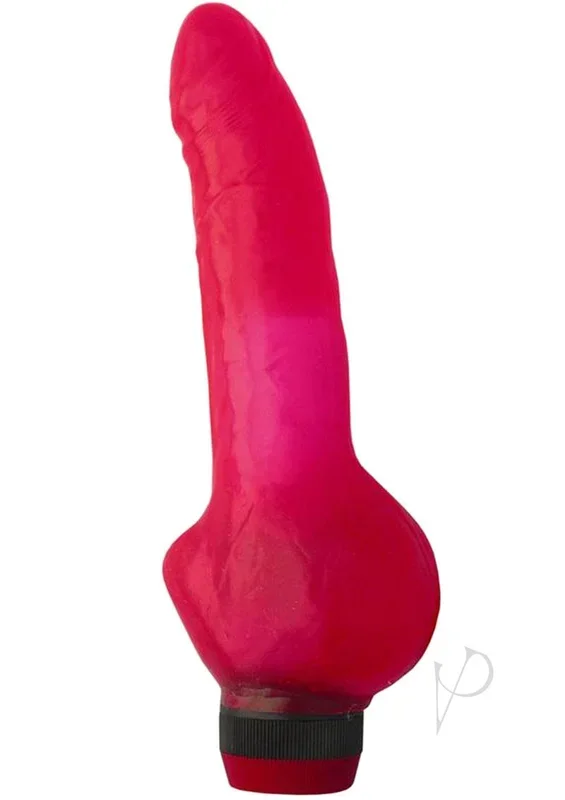 Jelly Caribbean #2 Soft Dong 8 Inch Multi-speed Realistic Dildo G-spot Vibrator
