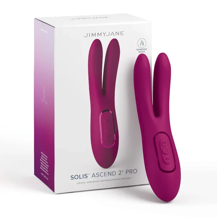 JimmyJane Solis Ascend 2 PRO – 16 cm USB Rechargeable Dual Tip Stimulator