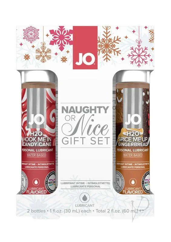 Jo Naughty and Nice Gift Set Water Based Lubes