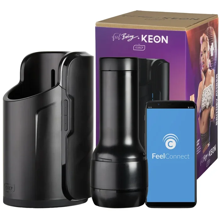 Kiiroo Keon Masturbator Set Feel Britney Amber
