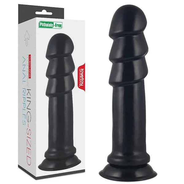 King Sized Anal Ripples – 28.5 cm (11.5”) Mega Anal Plug