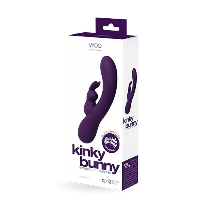 Kinky Bunny Plus Rechargeable Rabbit – Purple