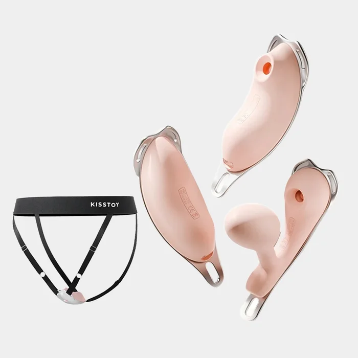 Kisstoy Wearable Vibrator 3 Types With Strap