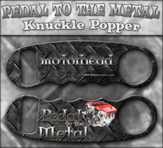 Knuckle Popper Bottle Opener – Pedal to the Metal