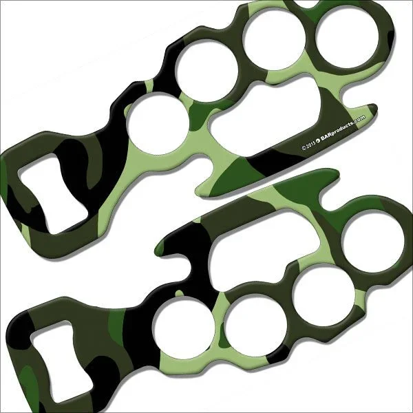 Kolorcoat™ Knuckle Buster Bottle Opener – Green Camo