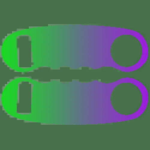 Kolorcoat™ Knuckle Popper Opener – Green to Purple