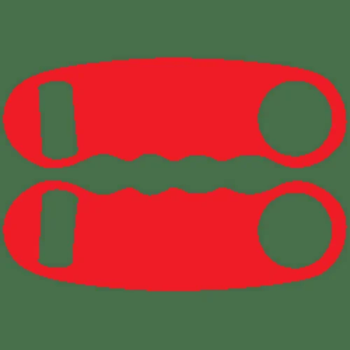 Kolorcoat™ Knuckle Popper Opener – Red