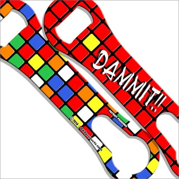 Kolorcoat™ V-Rod® Bottle Opener – Rubix Cube