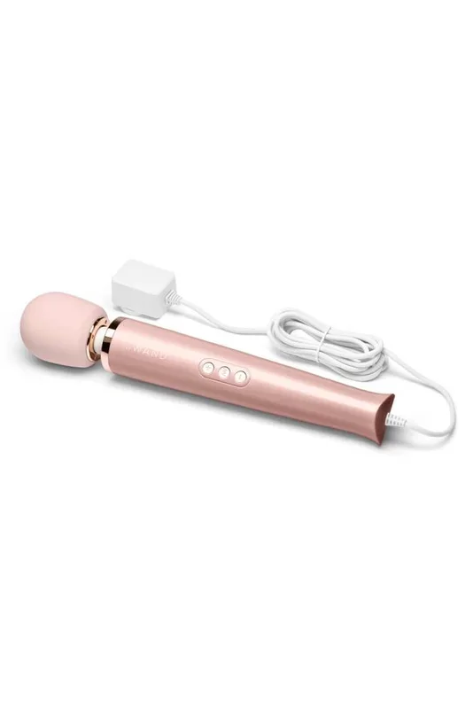 Le Wand – Plug-In Vibrating Massager – Rose Gold