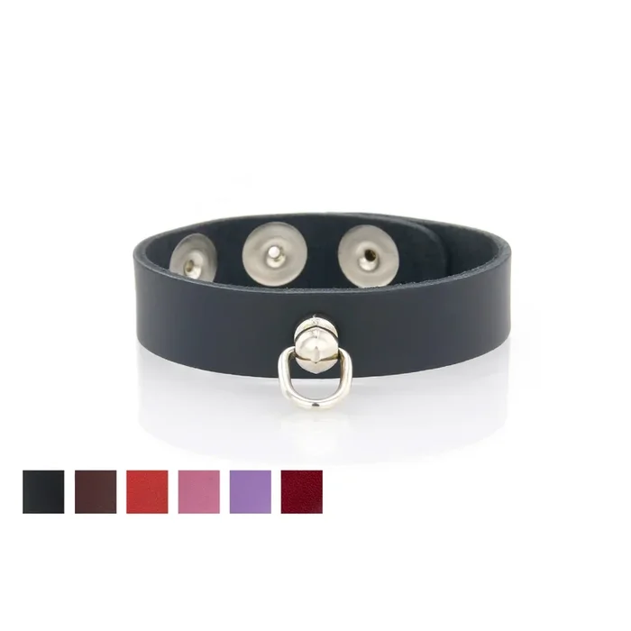 Leather Cock Ring – D-Ring