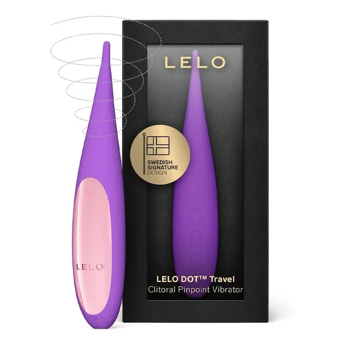 LELO DOT Travel Clitoral Vibrator Purple