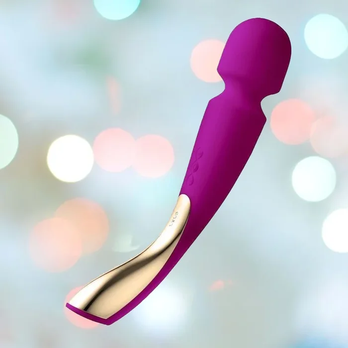 LELO Smart Wand 2 Large Vibrating Clitoral Massager – Deep Rose