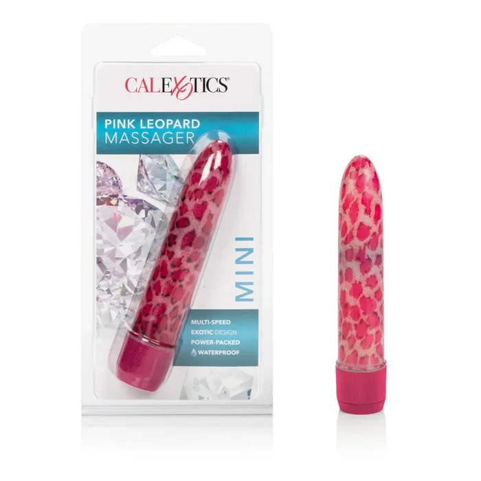 Leopard Adventure Mini: Waterproof Multi-Speed Massager for Fun