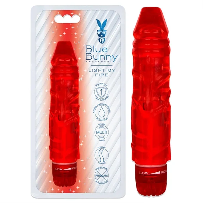 Light My Fire Vibrator 5.3″ by Blue Bunny