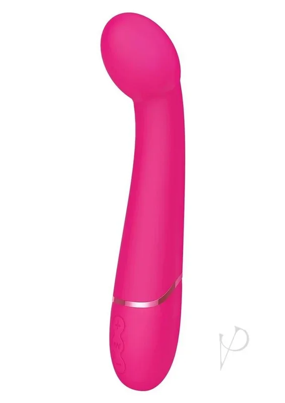 Love Distance Join G App Controlled Silicone Rechargeable G-Spot Vibrator – Pink