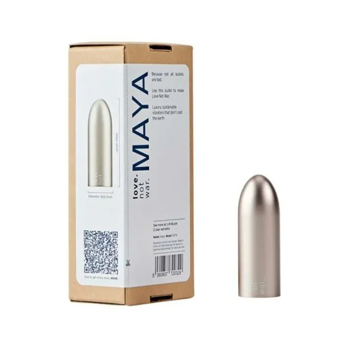 Love Not War Maya Head Grey