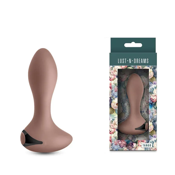 Lust-n-Dreams – Tango – Autumn – Beige 11.5 cm USB Rechargeable Vibrating Butt Plug